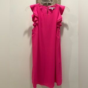 Naked Zebra Hit Pink Dress Small